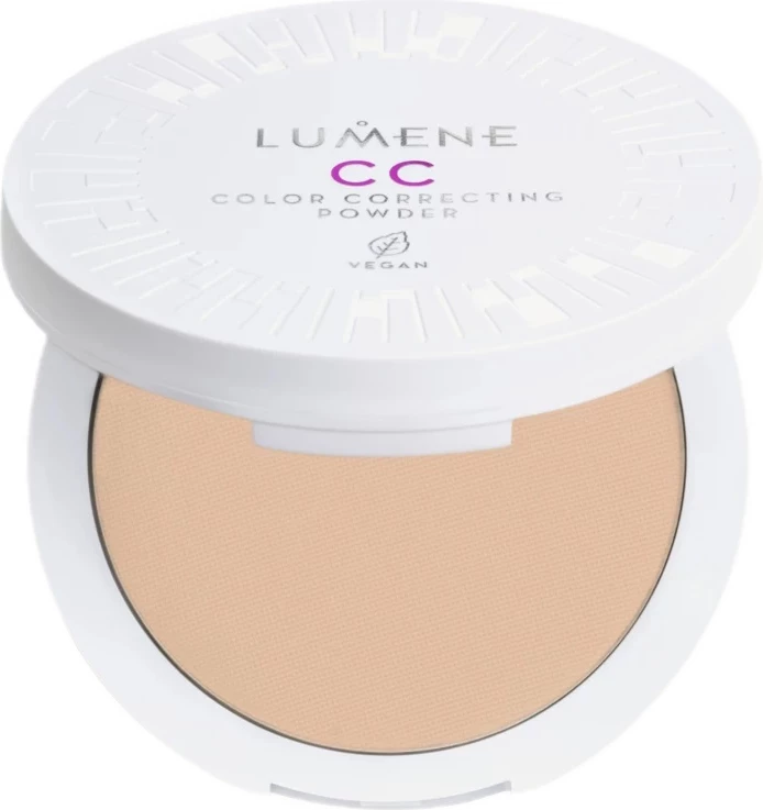 Pudër kompakte korrigjuese për femra Lumene CC Color Correcting Powder 2, 10g