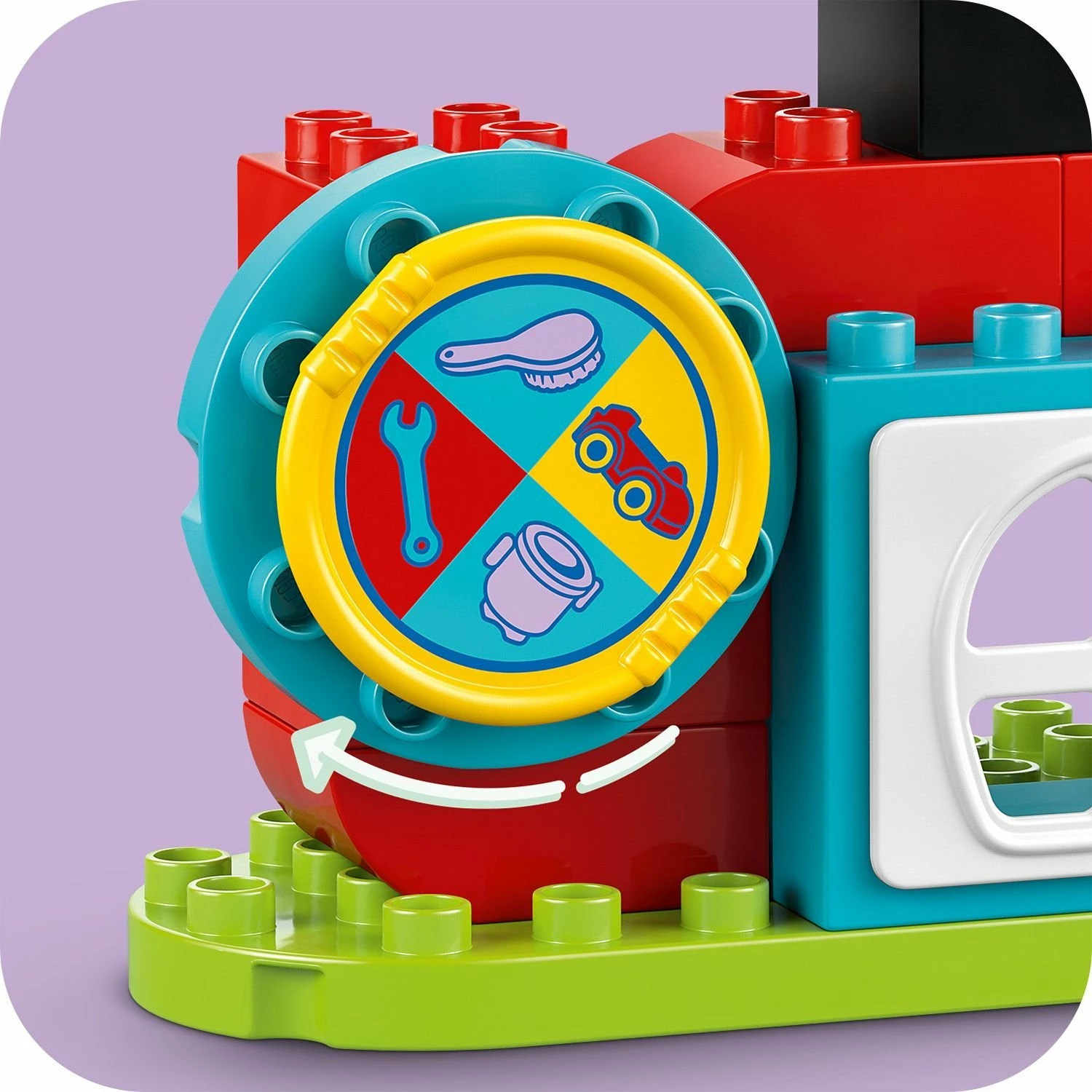Set lodër ndërtimi LEGO DUPLO Disney 10454 Mickey Mouse Clubhouse & Car, 27 copë, 2+