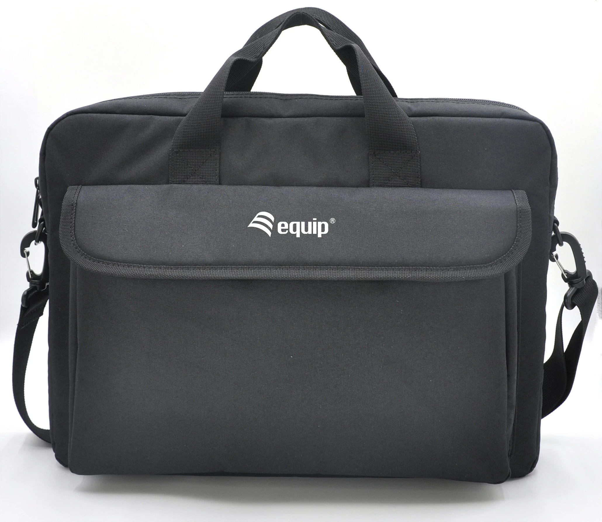 Çantë laptopi EQUIP 17.3", messenger, najlon, rezistente ndaj ujit, e zezë