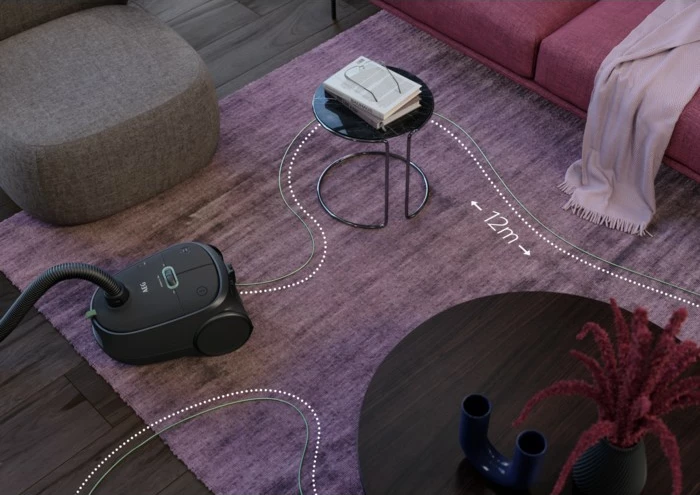 Fshesë me korrent AEG AB 61C2 KO 6000 Serie, 3.5L, 650W, gri