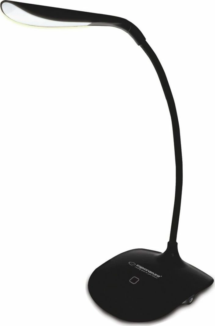 Lampë tavoline LED Esperanza Acruz ELD103K 3W 5500K me USB, e zezë