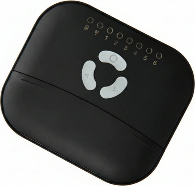 Kontrollues spërkatësesh Shelly FrankEver FK-06X, Plug&Play, 6 zona, i zi