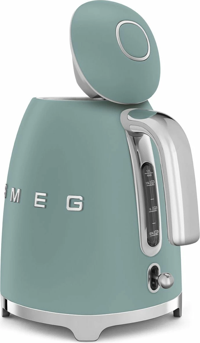 Çajnik elektrik SMEG KLF03EGMEU 1.7 L 2400 W, jeshile smerald matte