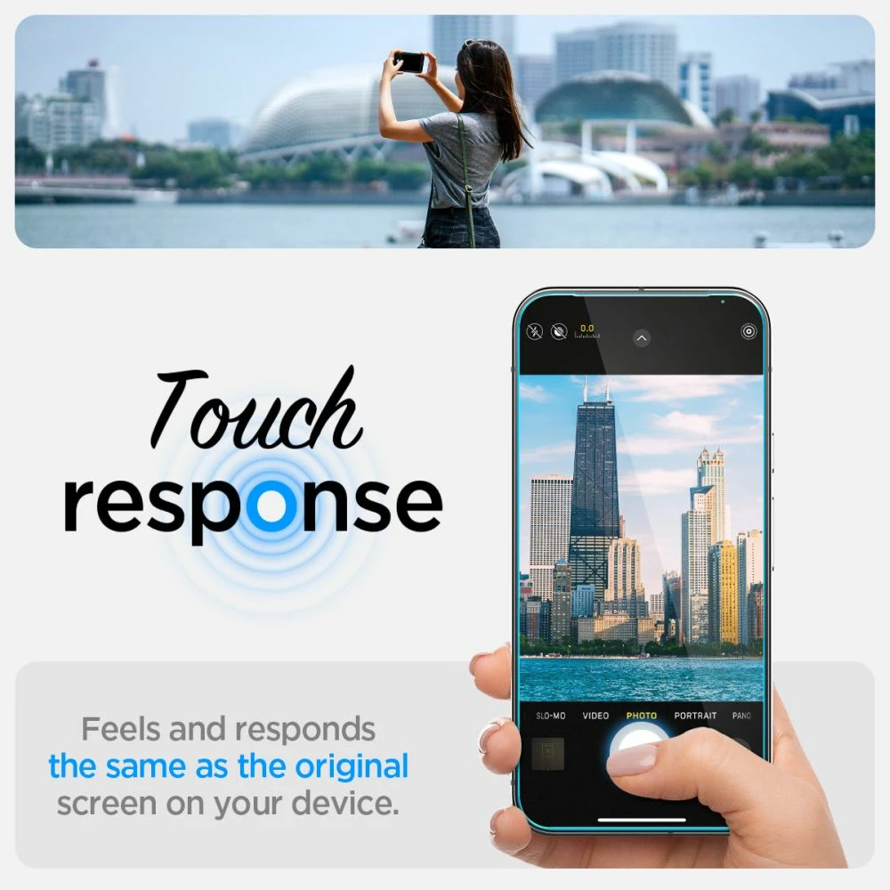 Mbrojtës ekrani Spigen Glas.TR Ez Fit Privacy, për Google Pixel 9 / 9 Pro, 2 copë