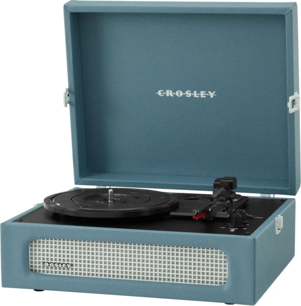 Crosley Gramofon+Bluetooth Voyager Washed Blue Cr8017B-Wb4