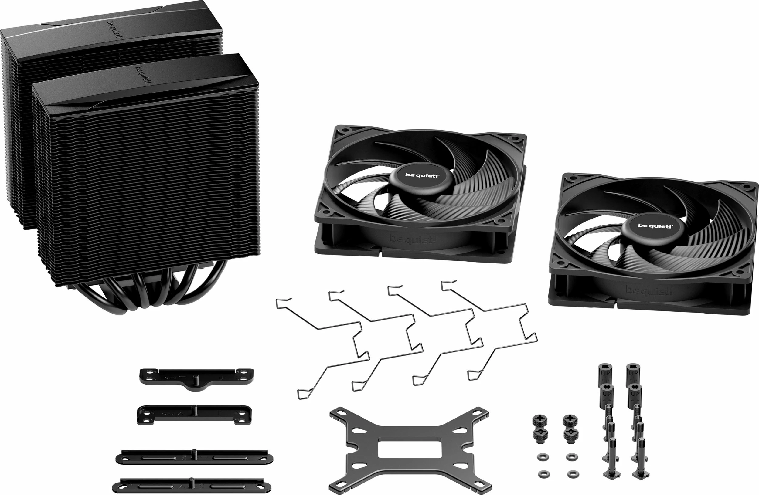 Ftohës CPU be quiet! Pure Rock Pro 3 BK042 2x120mm 250W TDP i zi