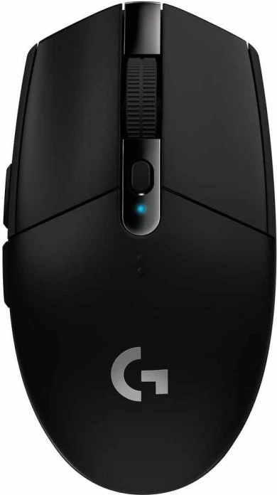 Maus gaming wireless Logitech G305 LIGHTSPEED HERO 12000 DPI, 6 butona, e zezë