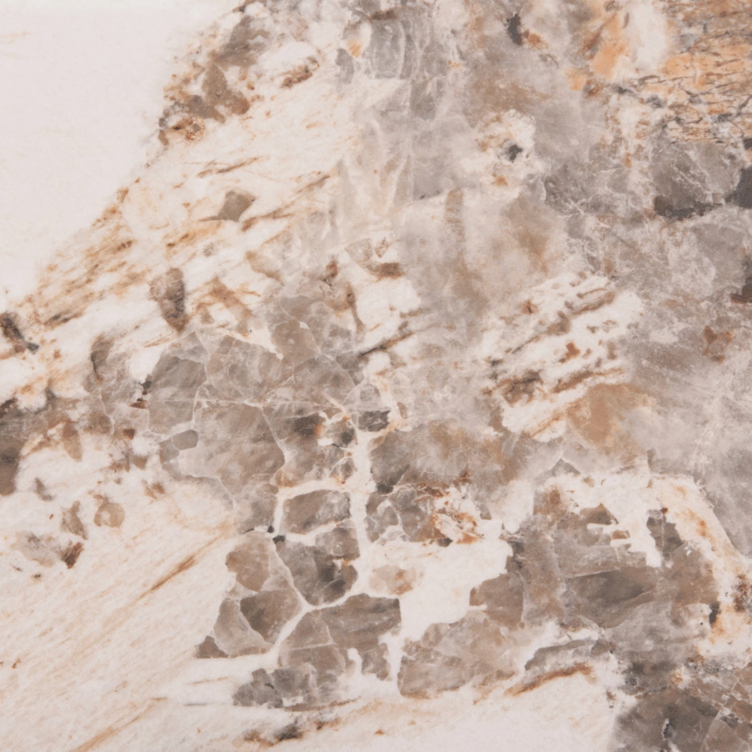 Tavolinë kafeje rrethore me dy sipërfaqe rrotulluese, qeramikë, bazë metalike, AILLERON CD18096.02, 77(50)x44cm