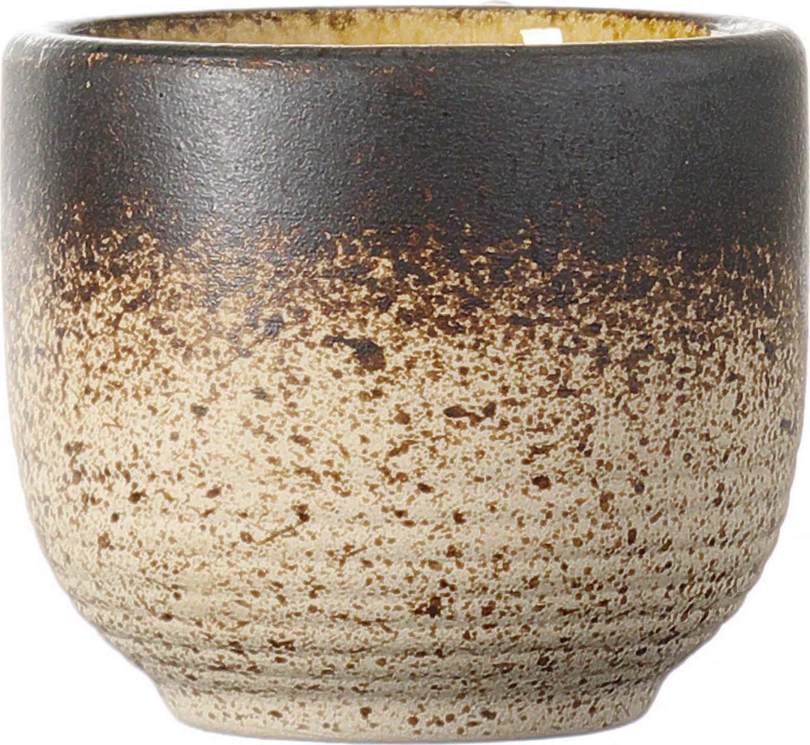 Ramekin Fine Dine Topaz 50 ml, diametër 50 mm, stoneware, blu/gri/jeshile/verdhe, set 12 copë