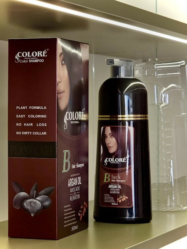 Color Shampo Për Flokë COLORÉ, Black, 500ML