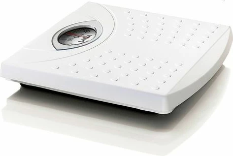 Peshore mekanike banjo LAICA PS2015 125 kg, me sipërfaqe anti-rrëshqitëse, e bardhë