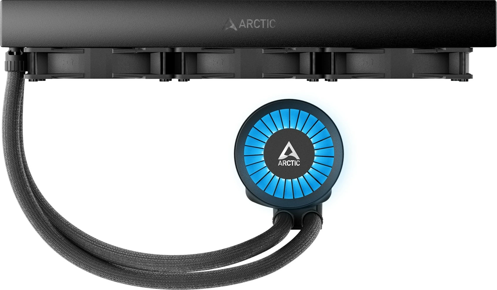 Ftohës uji ARCTIC Liquid Freezer III 360 A-RGB, 12 cm, 48.82 cfm, i zi