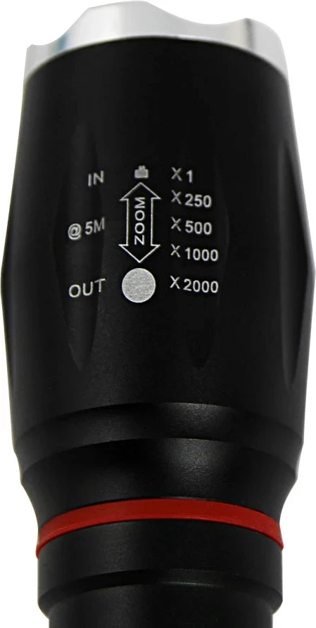 Dritë dore Esperanza EOT070, LED, Alumini, E zezë