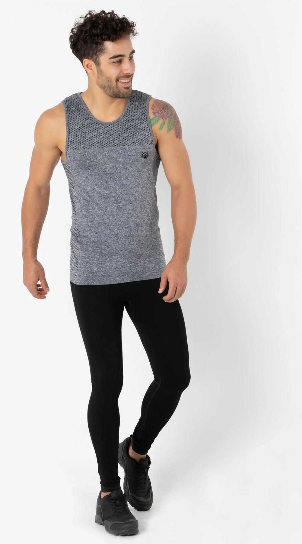 Maicë sportive për meshkuj, Jumeon, 002-000433001, e zezë