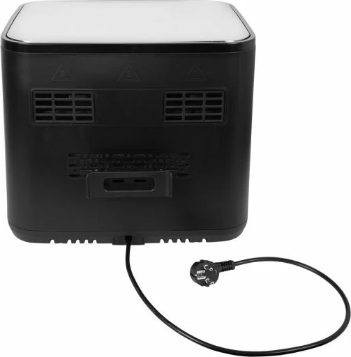fryer me ajër të nxehtë BLOW 2500W 9L, dy dhoma, e zezë/inoks