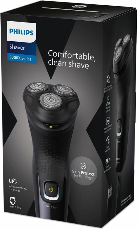 Makine rroje Philips Series 3000X X3021/00, e zezë