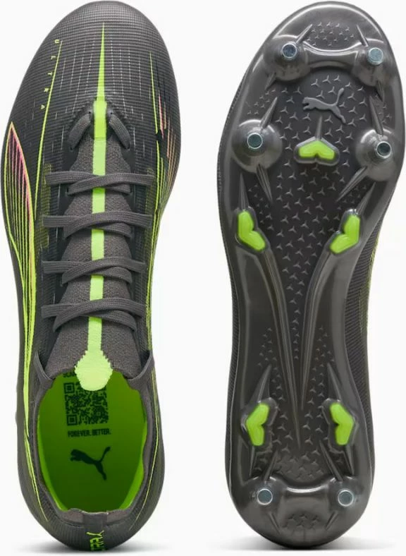 Atlete futbolli Puma për meshkuj, të hirtë