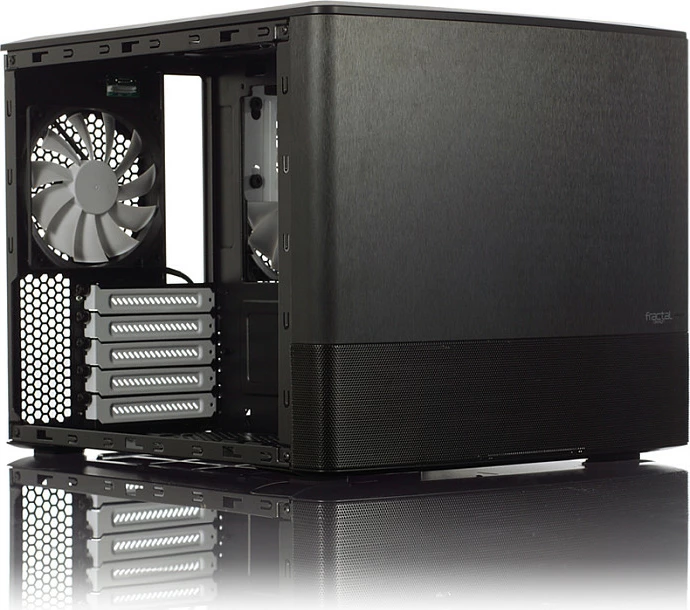Kasë Fractal Design NODE 804, Cube, micro ATX, e zezë