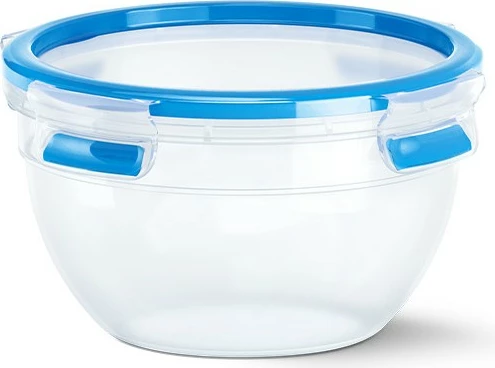 Set enësh plastike Emsa Clip & Close N1011600, 2 copë, transparente/blu