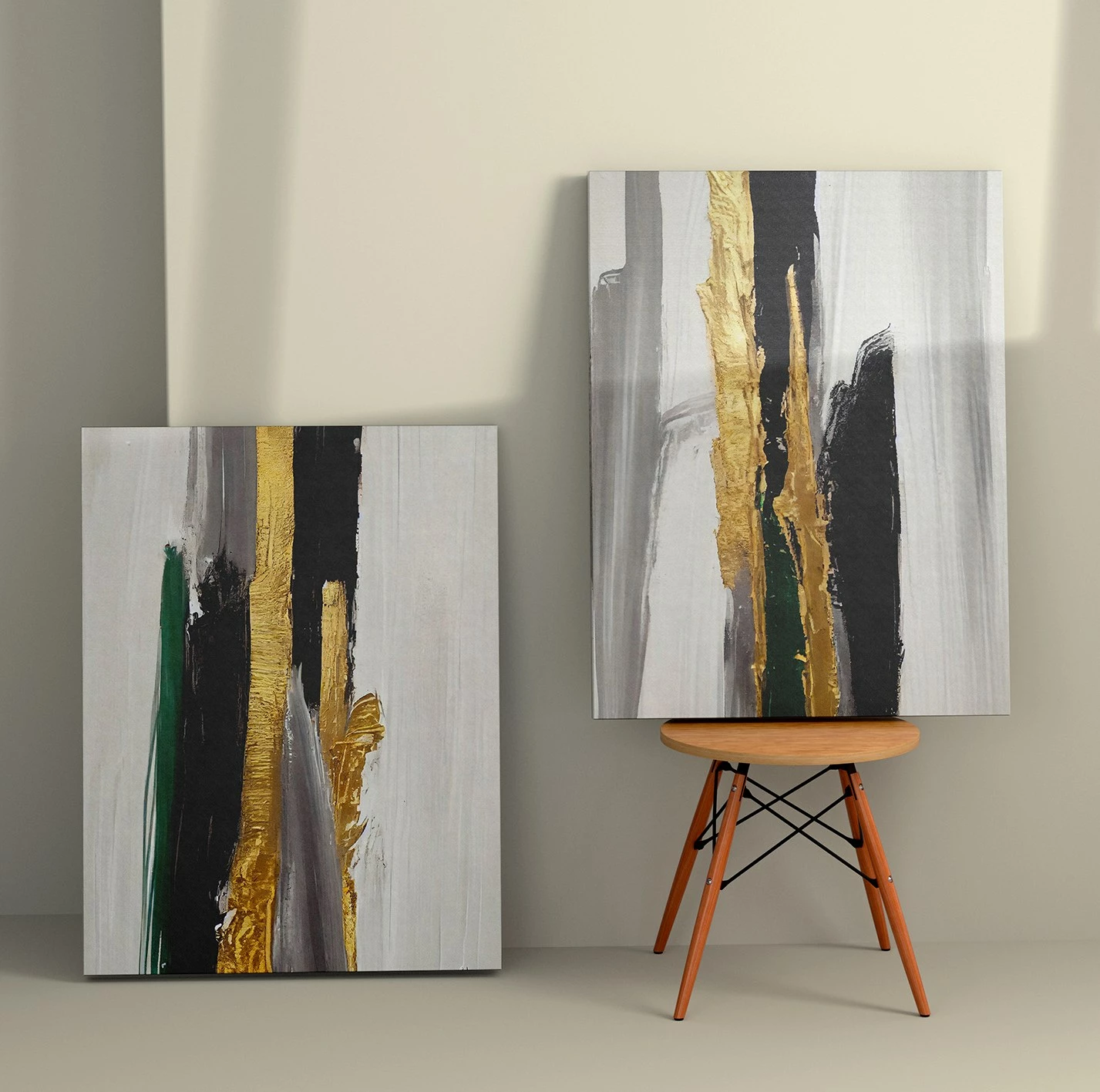 Pikturë dekorative në kanavacë (2 copë), Wallity, 2KNV4345, 50x70cm