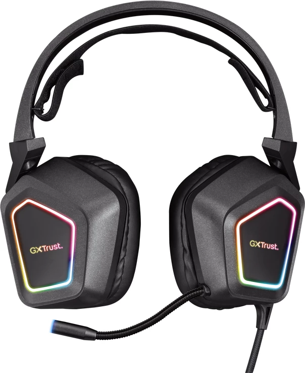 Kufje Gaming Trust GXT 450, të zeza
