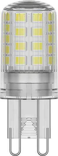Llambë LED OSRAM LED PIN G9 P, 4.2W, 2700K, 470lm, Clear