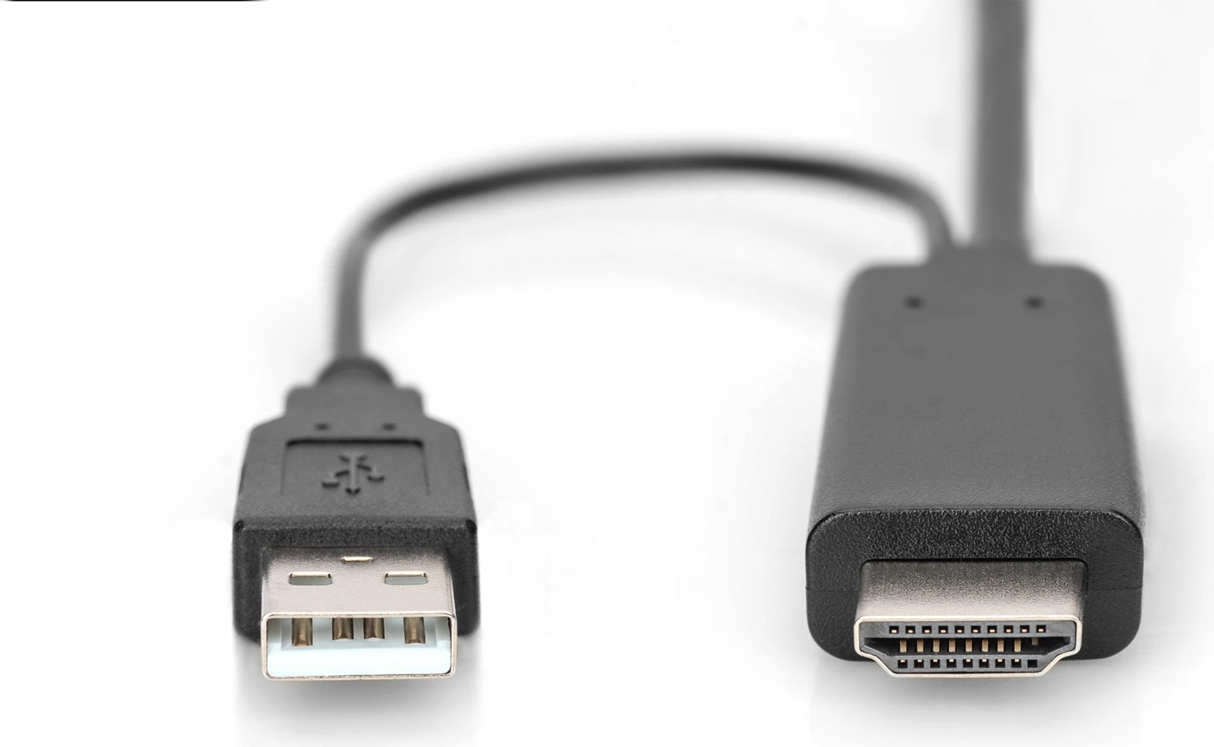 Kabëll adapter HDMI në DisplayPort Digitus 2m, 4K, i zi