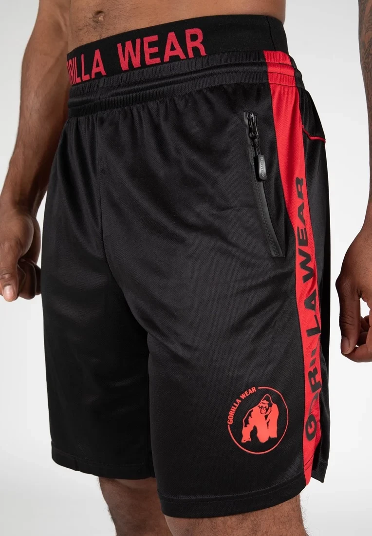 Atlanta Shorts - Black/Red [Madhësia: S/M]