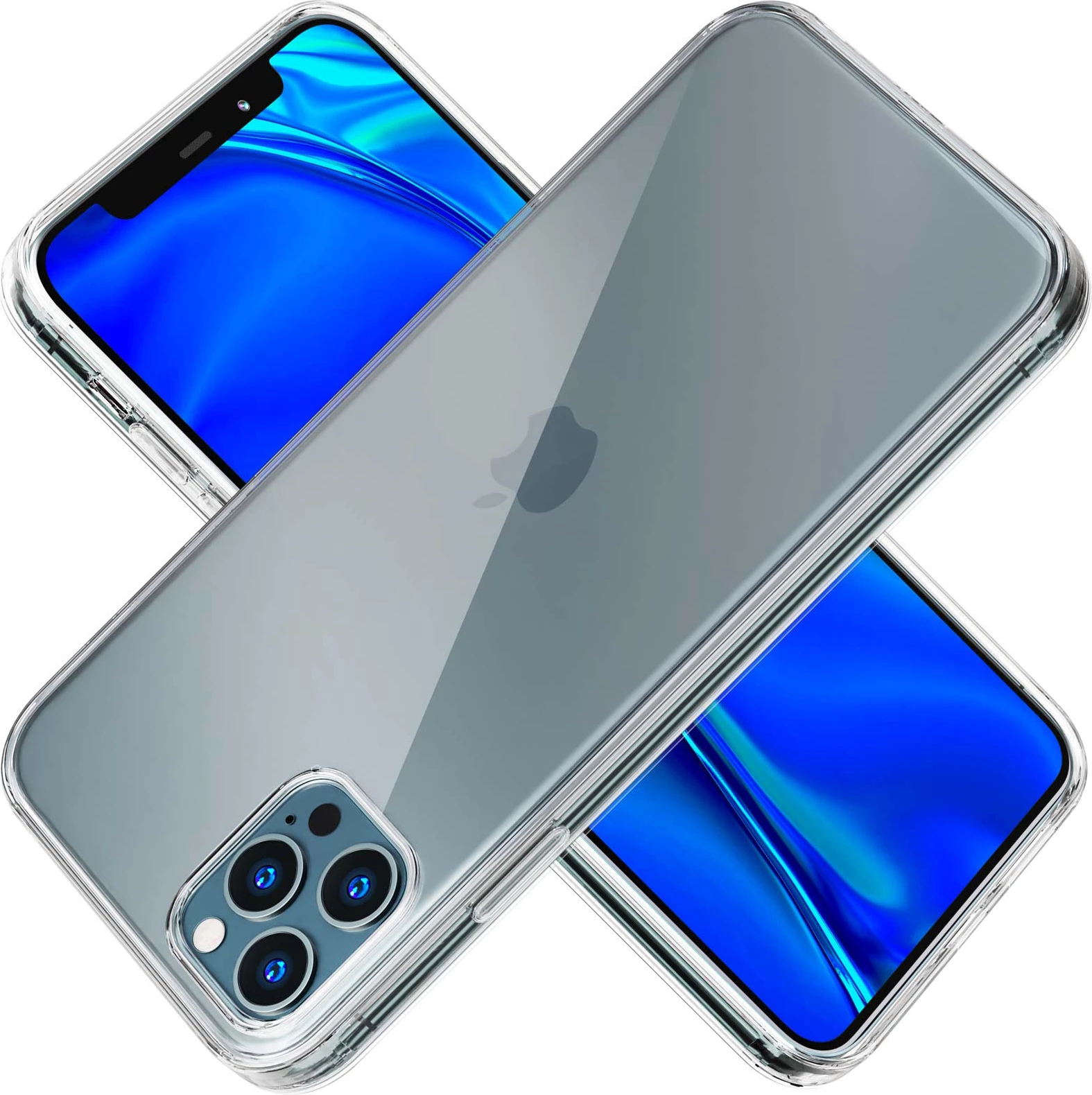 Mbështjellës 3mk Protection Clear Case për iPhone 12/12 Pro, Transparent