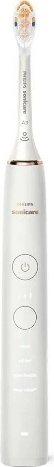 Furçë dhëmbësh sonike Philips Sonicare DiamondClean 9000 HX9914/69, Bluetooth, 4 mënyra pastrimi, e bardhë e zezë