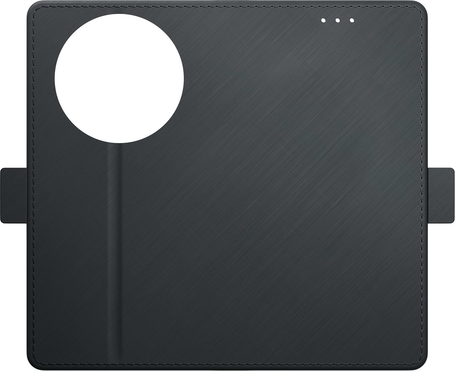 Mbështjellës portofol 3mk Wallet Case për Honor Magic 8 Lite, mbyllje magnetike, 3 xhepa kartelash, funksion stand, zi, në kuti