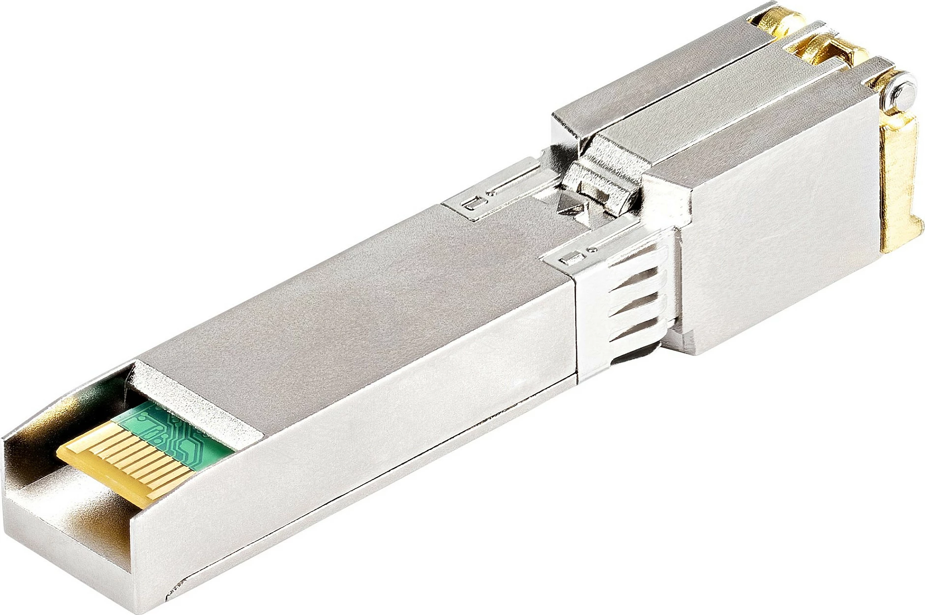 Modul SFP+ StarTech HPE 813874-B21 kompatibil, 10GBASE-T RJ45, 10Gbps, 30m, argjendtë