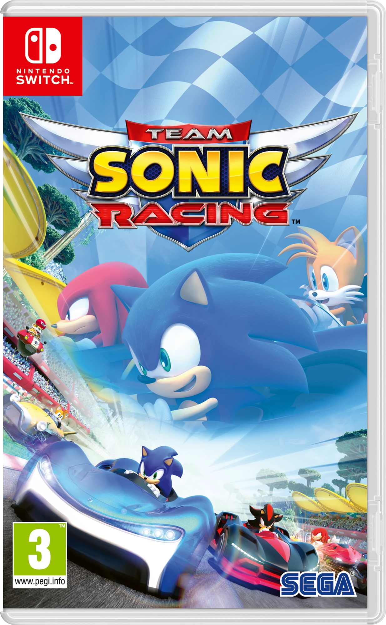 Lojë për Nintendo Switch SEGA Team Sonic Racing, PEGI 3
