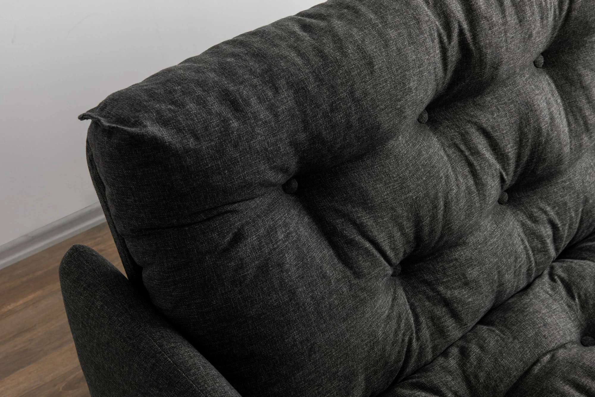 Divan-krevat 3 vendësh Atelier del Sofa, ngjyrë gri e errët
