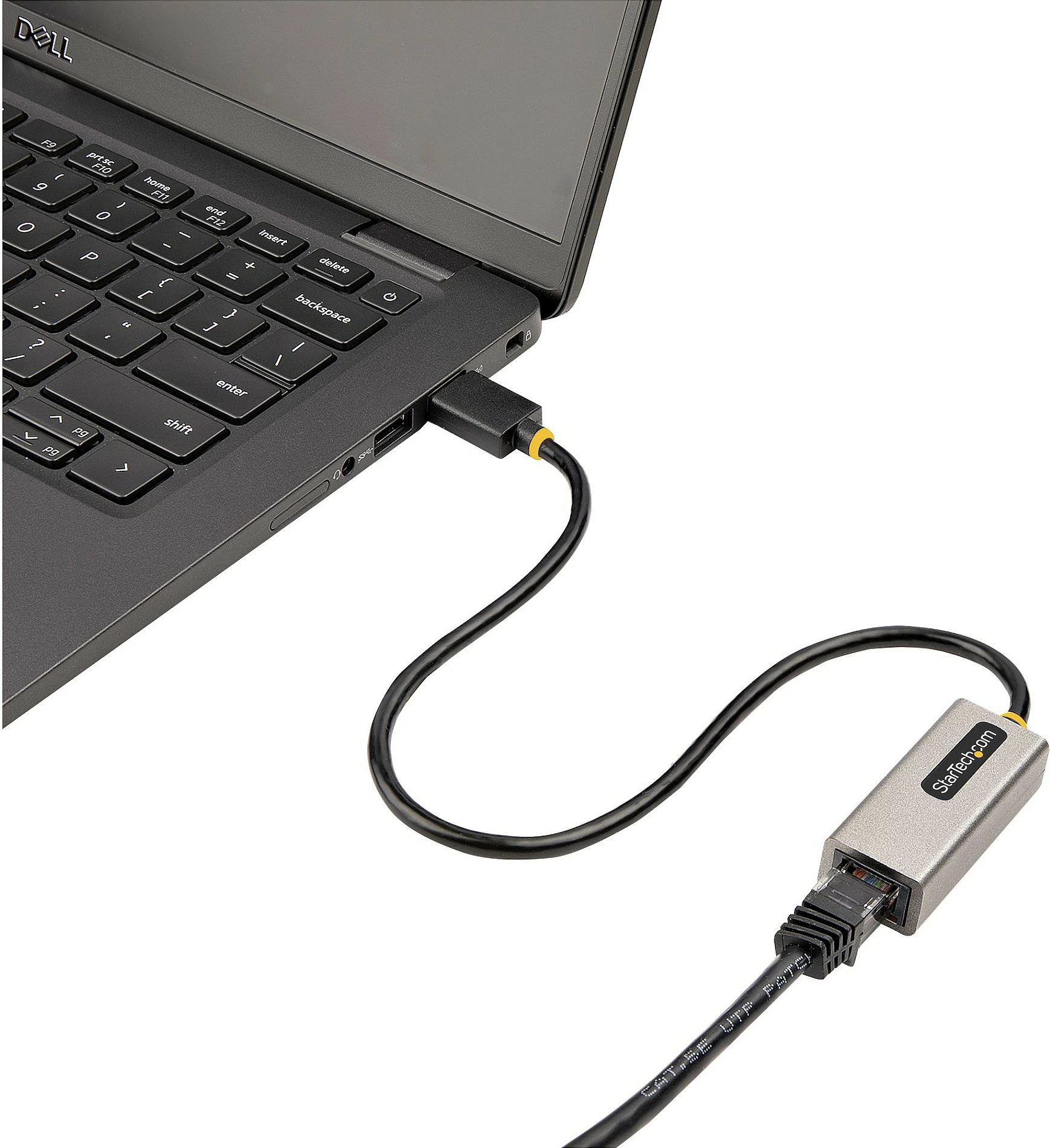 Adapter USB 3.0 në Gigabit Ethernet StarTech, USB-A në RJ45, kabllo 30cm, gri