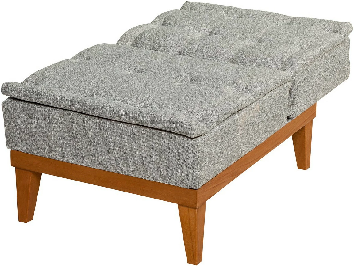 Set divan-krevat Atelier del Sofa, ngjyrë gri, Fuoco-TKM03-1008