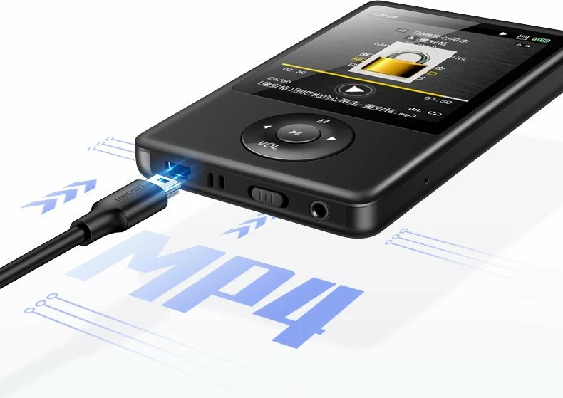 Kabllo USB në mini USB Ugreen US132 30472, 2 m, e zezë