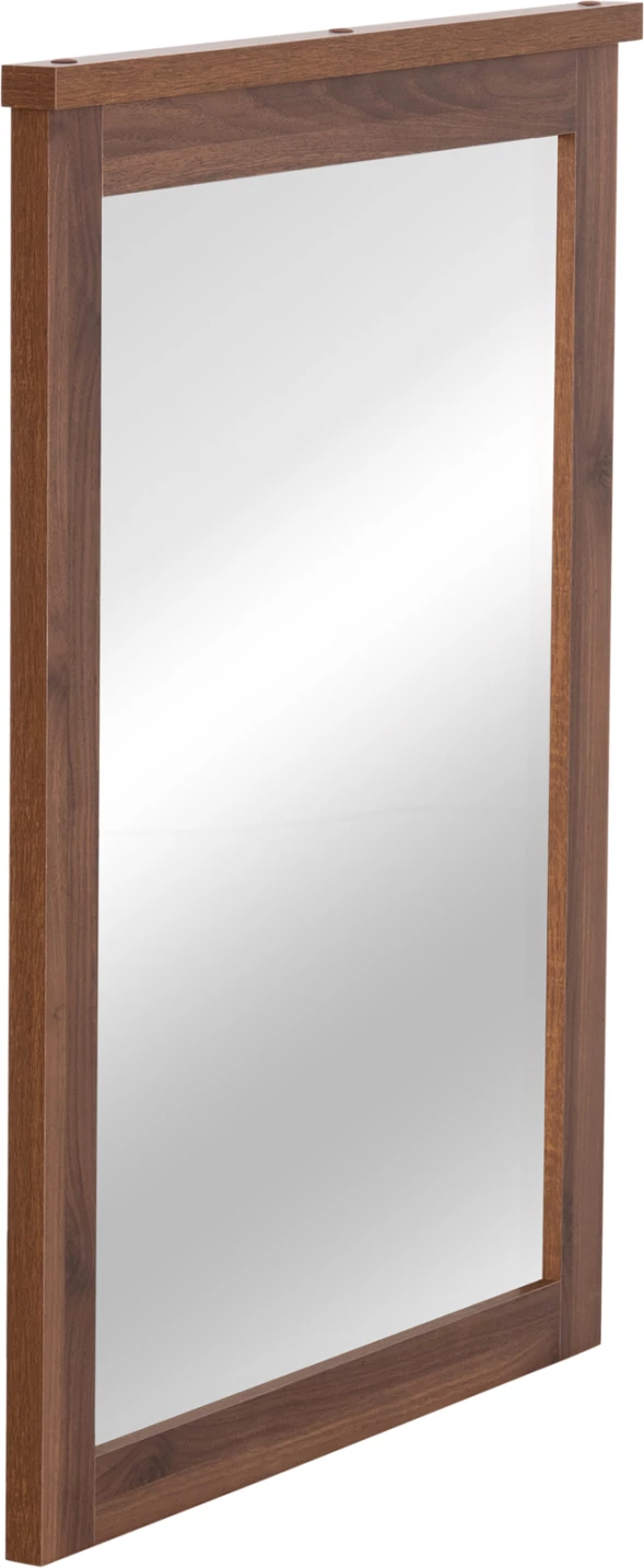 Pasqyrë muri ROSEMARY, kornizë ngjyrë arre/wenge, melaminë, 73x4x93cm
