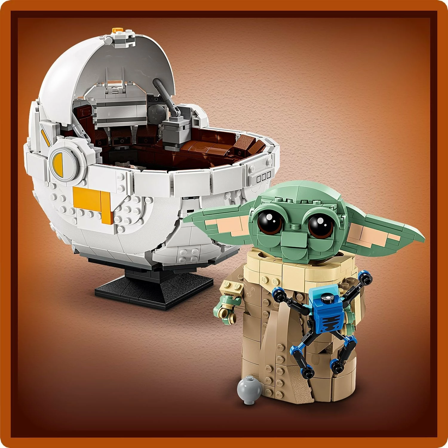 Set LEGO Star Wars Grogu™ in a Stroller 75403, 1048 copë, për 10+ vjet
