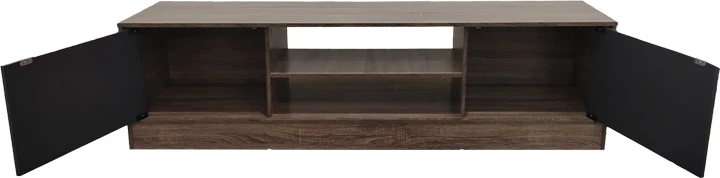 Komodë TV Sasa I, ngjyrë lis-antracit, 150x35x41.5cm