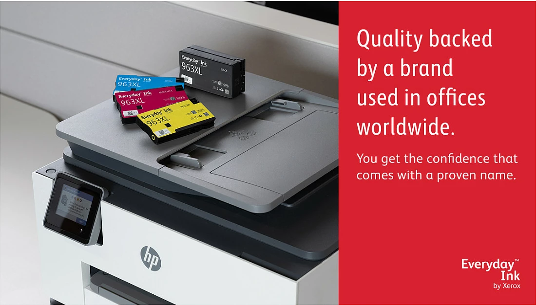 Multipak kartrixhe boje Xerox Everyday 963XL, kompatibile me HP, XL, 4 copë (Black/Cyan/Magenta/Yellow)