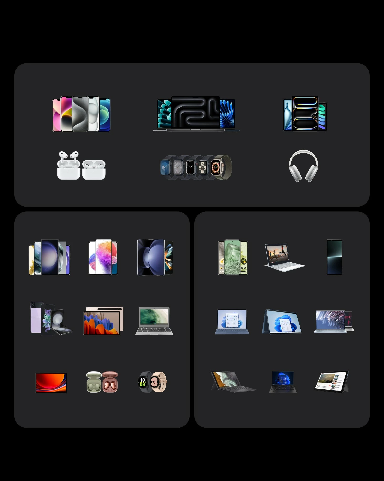 Karikues Anker A2688341, 100W, 3 porte, i zi