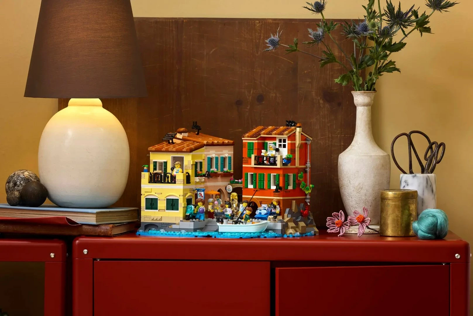 Set LEGO IDEAS Italian Riviera 21359, për të rritur, shumëngjyrësh