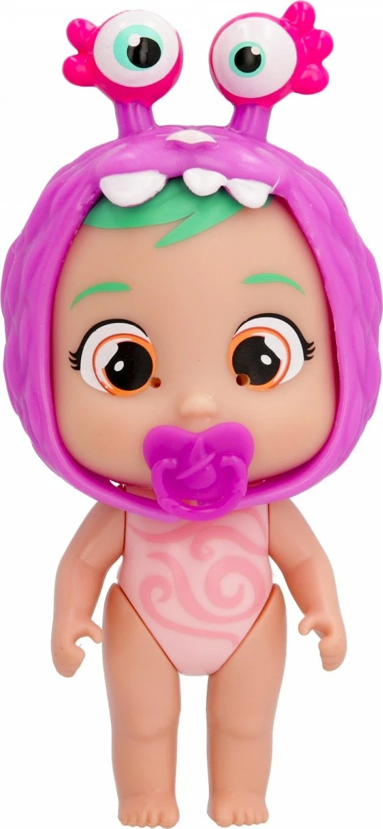 Kukull Cry Babies Stars Jumpy Monsters Bubu, Tm Toys, plastikë, për vajza, pa bateri, vjollcë