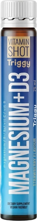 Vitamina Magnez + Vitamin D3 Shots - Për Energji dhe Shëndet (25ml x 14)