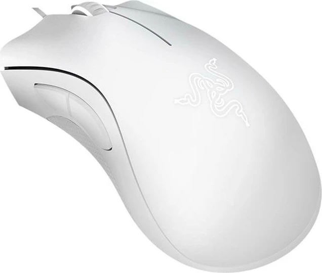 Maus gaming Razer DeathAdder Essential RZ01-03850200-R3M1 6400 DPI 5 butona USB me kabëll, e bardhë