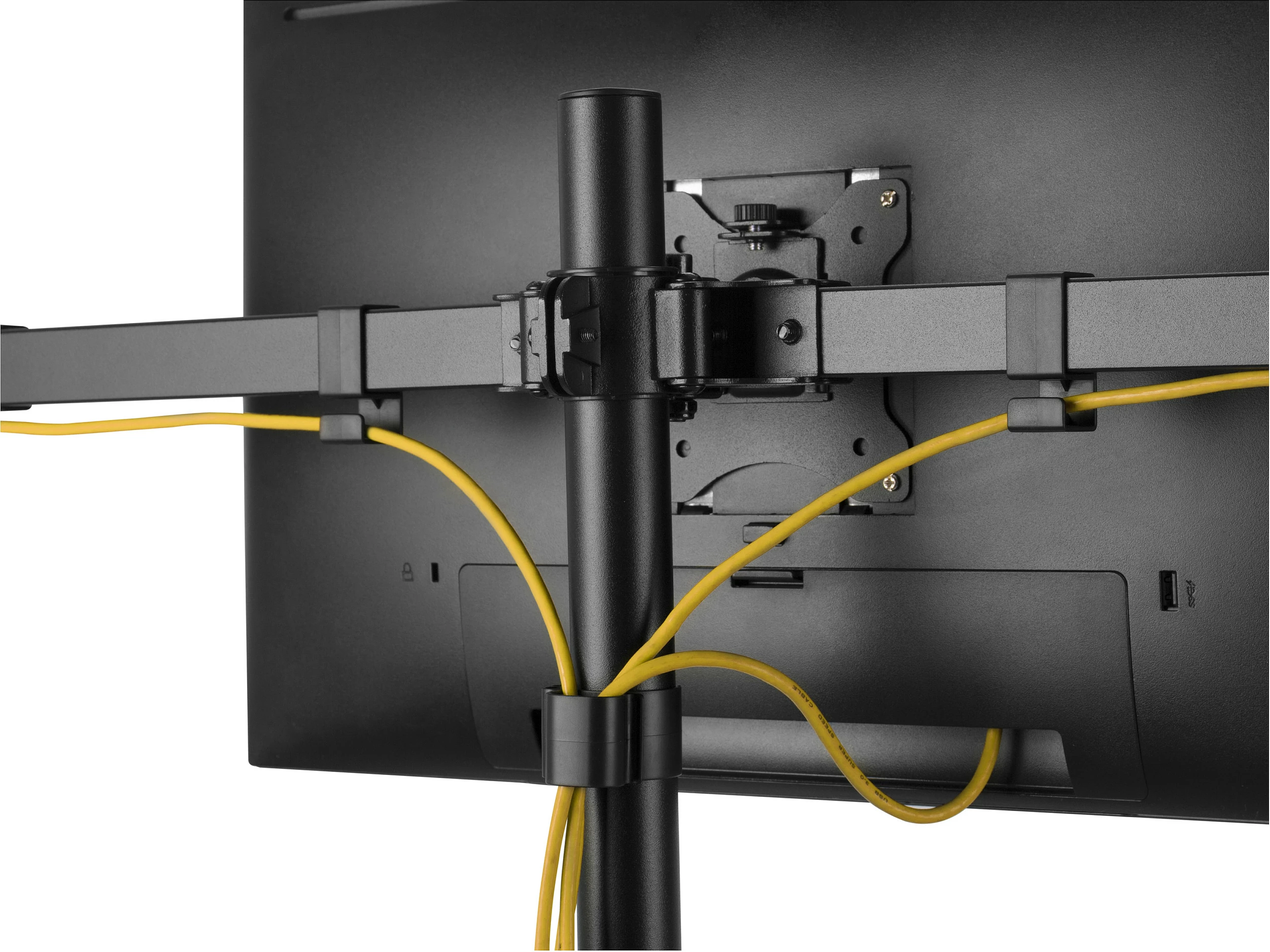 Mbajtëse tavoline për 6 monitorë Equip 650160, 17"-32", VESA 75x75/100x100, e zezë