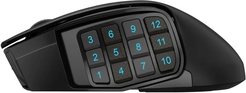 Maus Corsair Scimitar Elite Wl Bleck RGB
