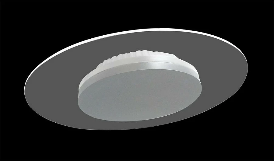 Plafonierë LED Synergy21 RL, 18W, 4000K neutral e bardhë, 1800lm, Ø36cm, argjendtë/transparent