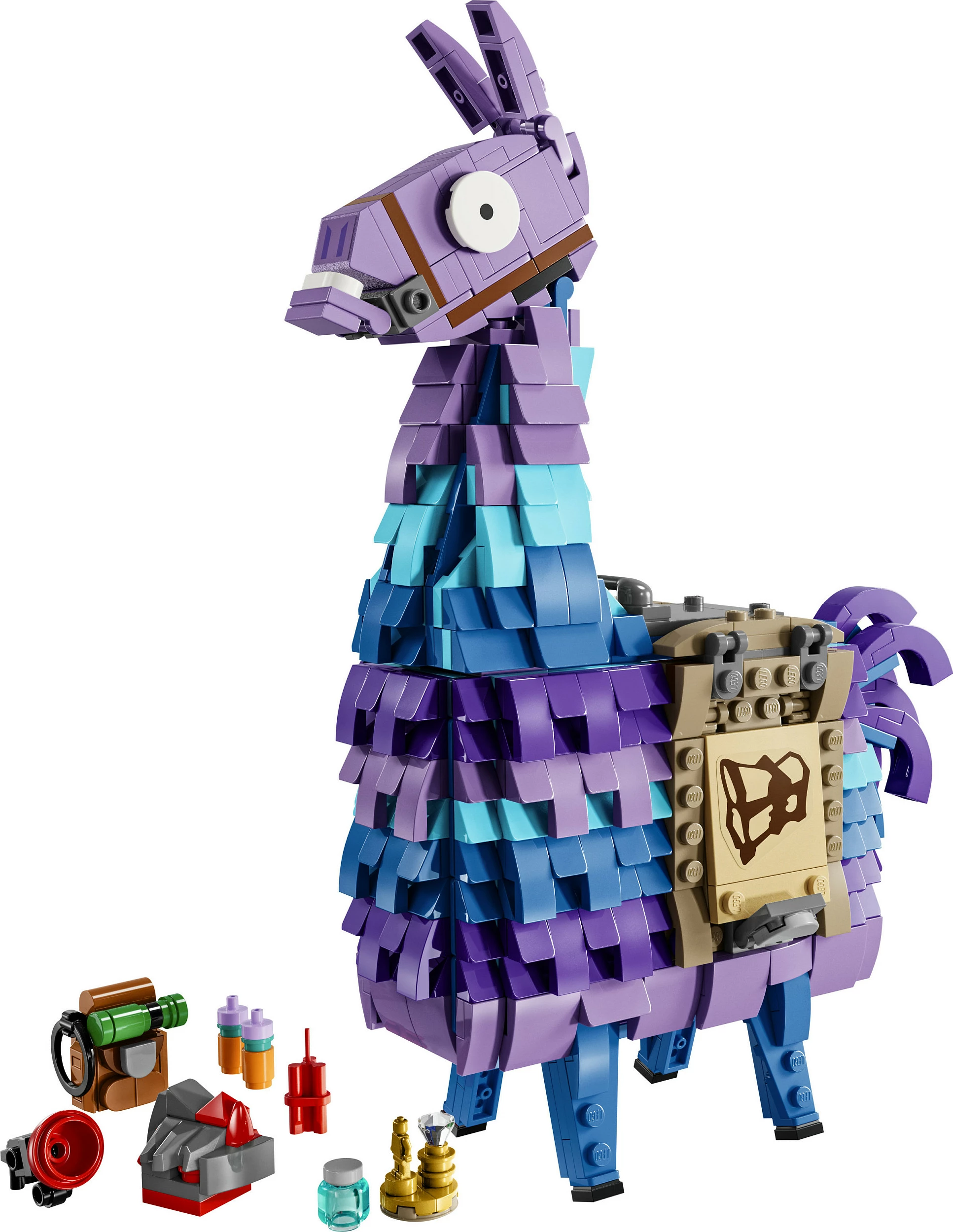 Set ndërtimi LEGO Fortnite Supply Llama 77071, 691 pjesë, shumëngjyrësh